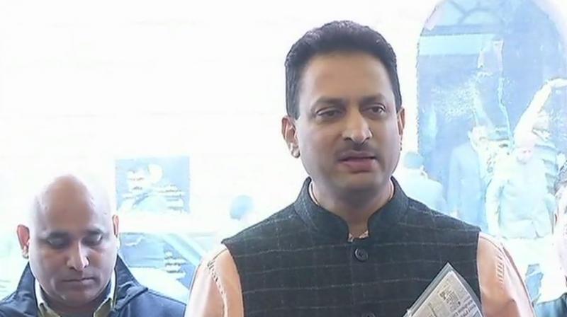 On Wednesday, Rajya Sabha and Lok Sabha witnessed pandemonium; opposition members in the Upper House shouted shame, shame when Ananth Kumar Hegde, rose to lay the papers listed against his name. (Photo: Twitter | ANI)