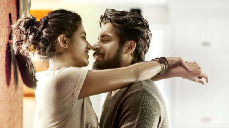 The first look poster of IRIR where the duo is seen smooching has gone viral.
