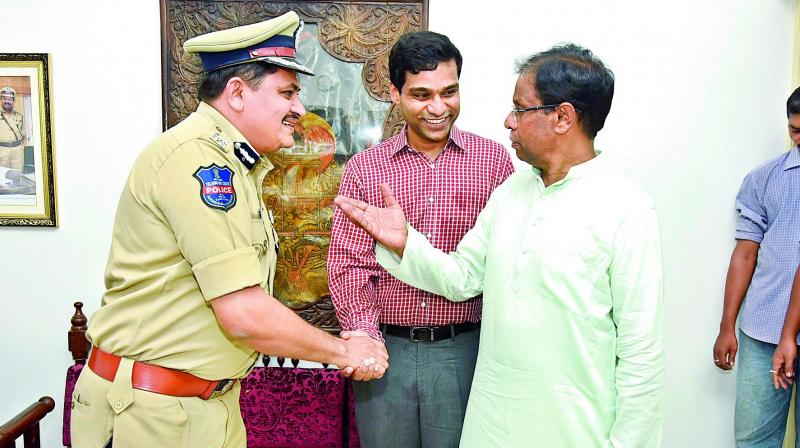 Muzammil Khan, who secured the 22nd rank in the UPSC exams along with his  father former DGP A.K. Khan. (Photo:DC)