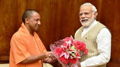 Uttar Pradesh Chief Minister Yogi Adityanath. (Photo: ANI/Twitter)