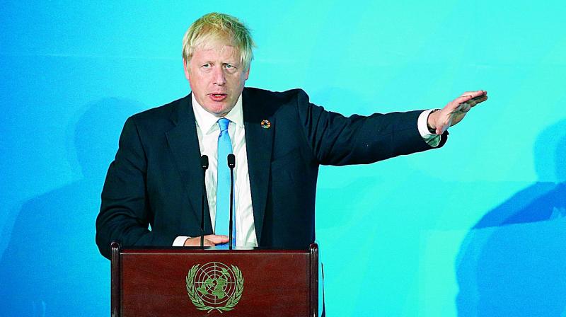 Boris Johnson talks about chickens, robots, baffles UN delegates