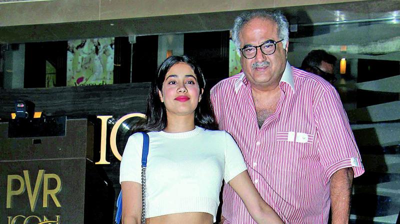 Janhvi, Boney Kapoor to work together for \Bombay Girl\; details inside