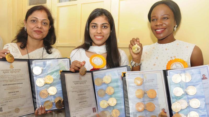 Nigerian student bags 25 medals at Mysuru varsity