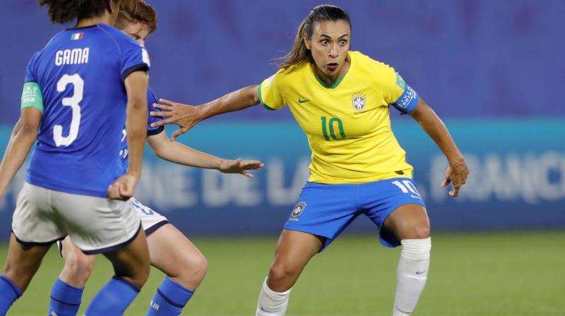 Marta dedicates World Cup record to \anyone fighting for equality\
