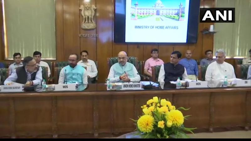 Amit Shah holds first meet with joint secretaries; discusses terrorism, J&K