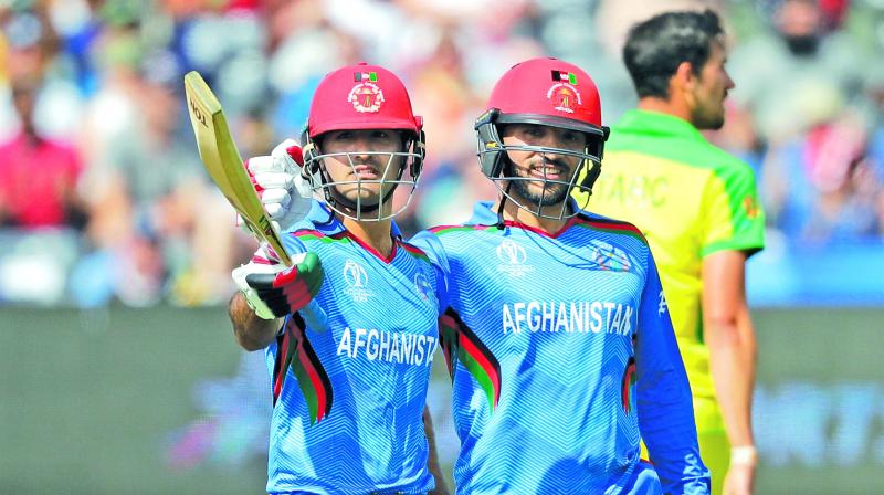 Afghanistan dig deep against Australia