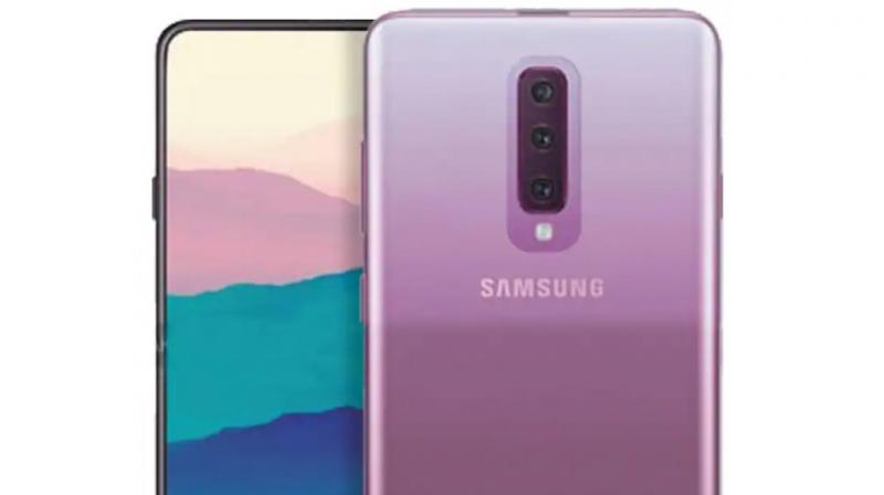 Premium Samsung Galaxy A-Series handset leaks with pop-up camera, triple camera