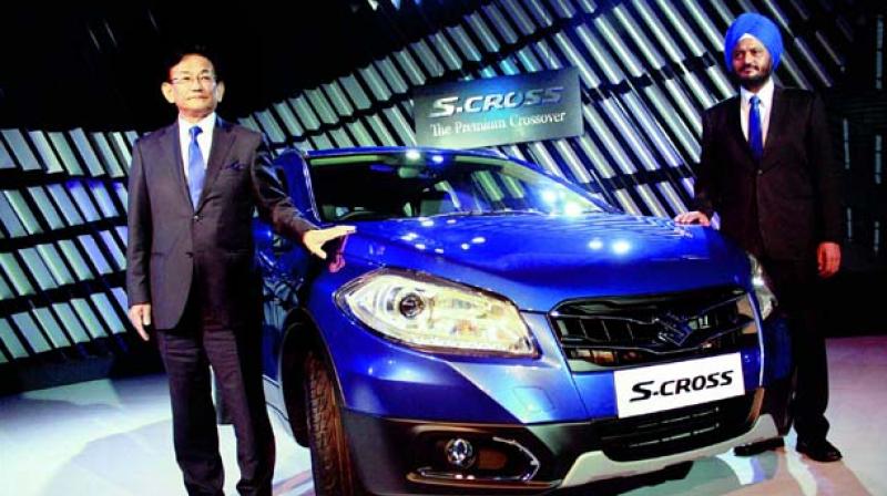 The countrys largest car maker Maruti Suzuki India (MSI) today reported a 14.9 per cent increase in total sales at 1,60,598 units in March as against 1,39,763 units in the year-ago month.