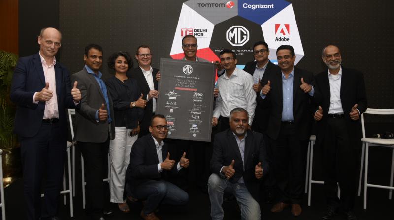 MG Motors announces 25 Lakh Developer Program and Grant to encourage innovation