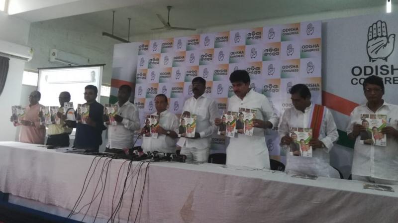 Congress releases manifesto for Odisha elections