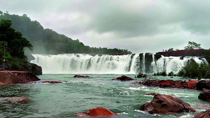 Rains bring alive â€˜Niagaraâ€™ of  Telangana