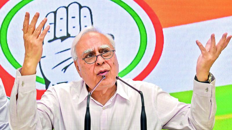 100 days of vendetta politics, says Congress leader Kapil Sibal