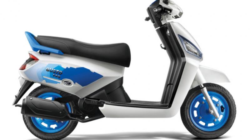 Mahindra launches Gusto 125 and Gusto 110 CBS edition