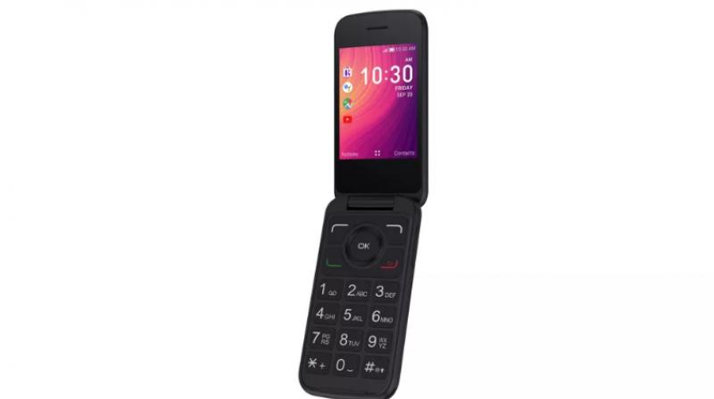 Alcatel launches \smart flip phone\ with 4G, Google Assistant