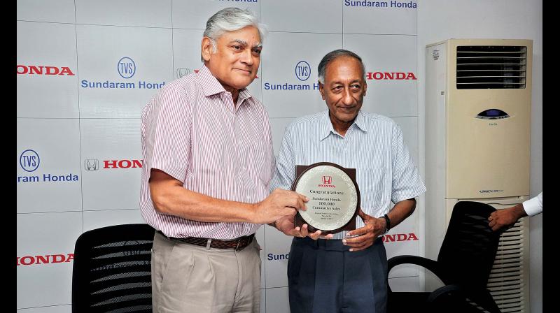 Chennai: Sundaram Honda celebrates 1 lakh customers