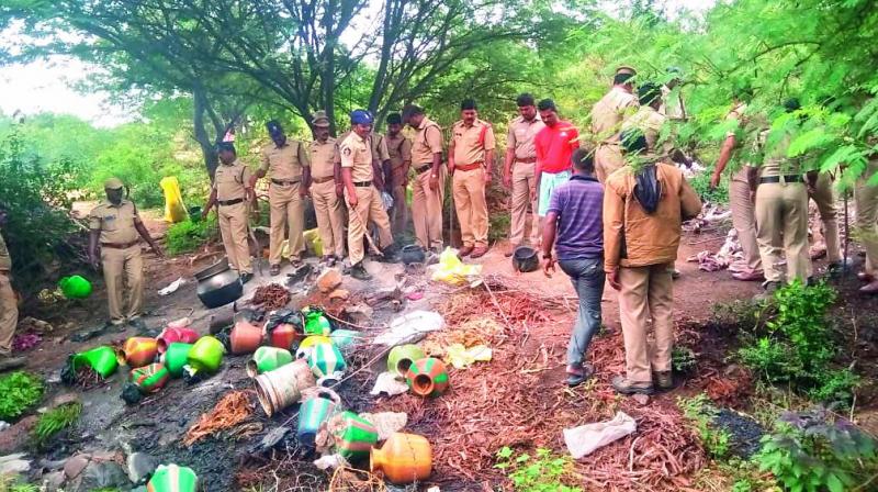 Anantapur:ID liquor on rise in tribal areas