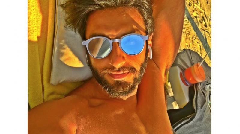 Ranveer Singh\s shirtless sunkissed beach picture gives chilling vibes; check out