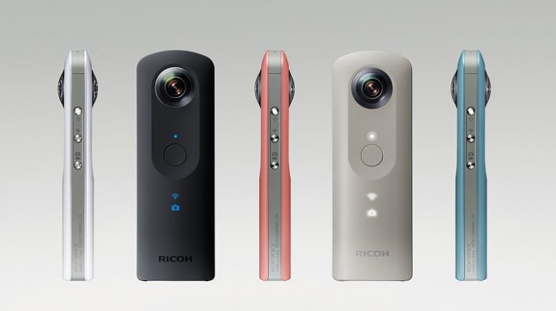 The camera is available in Blue, Beige, Pink and White colours. The Ricoh Theta SC is priced at Rs 25,995 and will be available from 16th November.