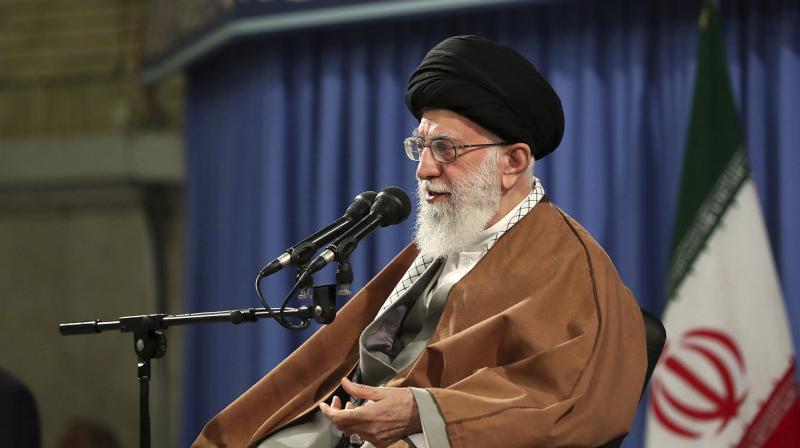 US oil sanctions will be given a fitting reply: Iran leader Ayatollah Ali Khamenei