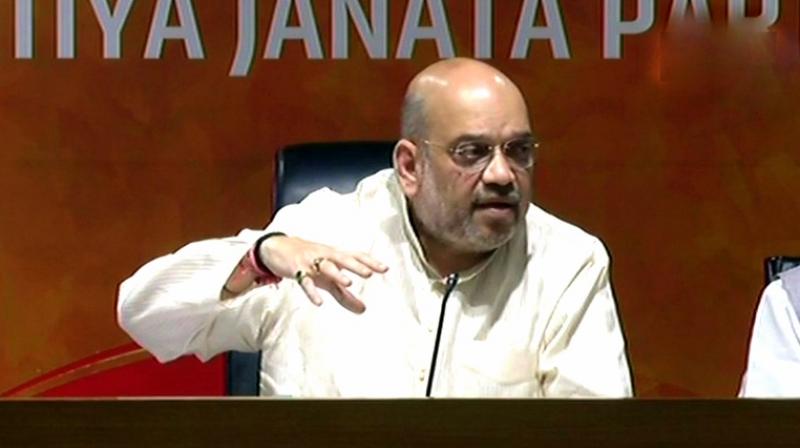 BJP president Amit Shah said, Petroleum minister will have a meeting with the officials of the oil companies tomorrow (Wednesda. We are working out a formula to reduce the prices