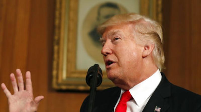 President Donald Trump on Thursday reflected on his first 100 days in office with a wistful look at his life before the White House. (Photo: AP)