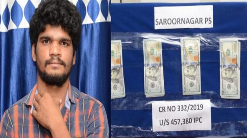 Telangana police arrests burglar, 5,000 US Dollars recovered from possession