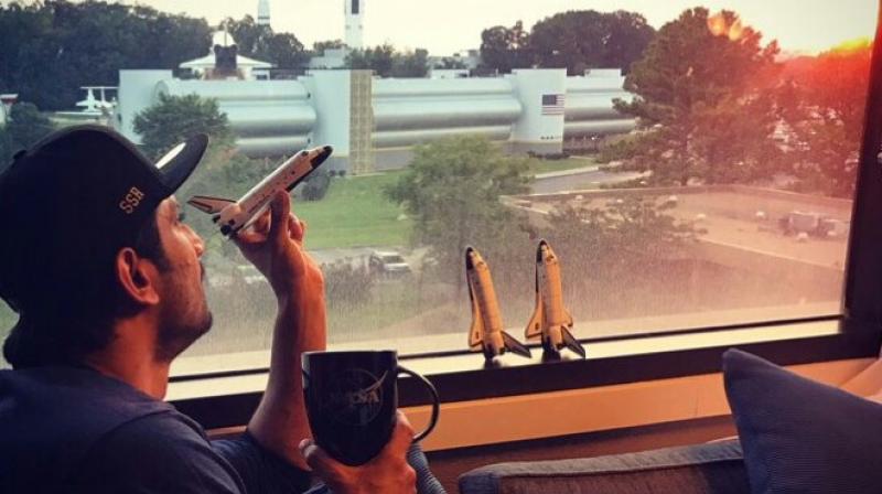 Sushant Singh Rajput visits US Space & Rocket Centre; fulfils his mother's dream