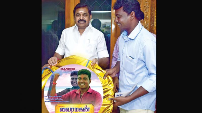 The audio of the movie was unveiled recently by TN CM Edapadi Palanisamy.