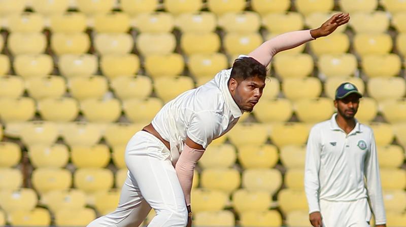 Umesh Yadav and Aditya Sarvate grabbed five wickets each to dismantle them for 159 in the second innings and script a memorable win. (Photo: PTI)