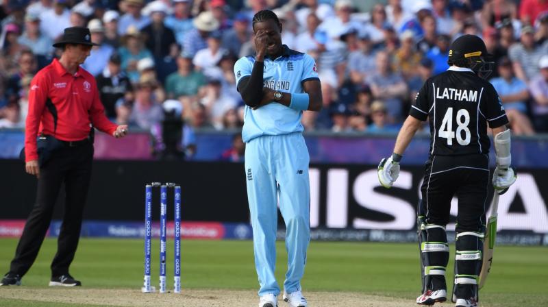 Barbados born speedster Jofra Archer helped his team to win the match against New Zealand by 119 runs. (Photo: AP)