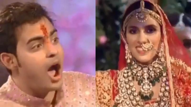 Akash\s jaw-dropping reaction after seeing Shloka in bridal look is unmissable; watch