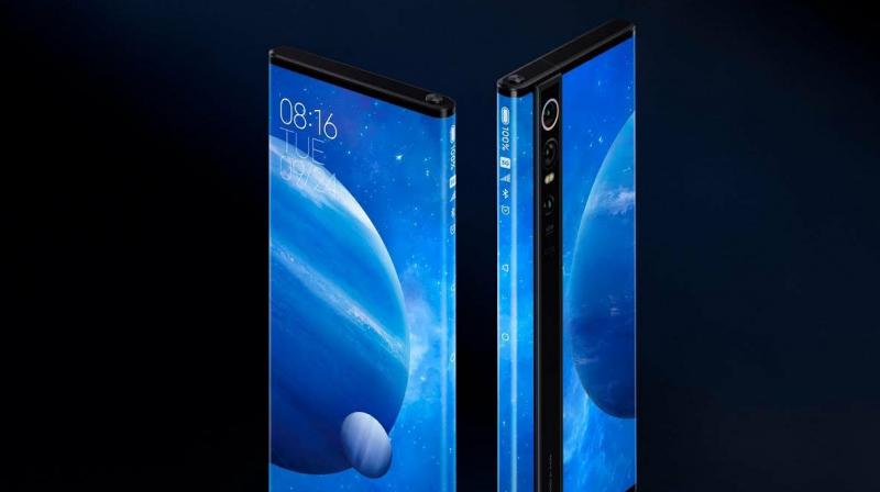 Xiaomi launches phone with a screen youâ€™ll be left â€˜wrappingâ€™ your mind around