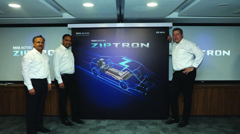 Tata Motors unveils Ziptron EV powertain