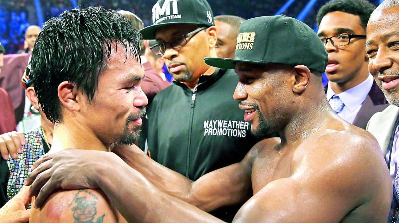 Manny Pacquiao can retire or fight Floyd Mayweather