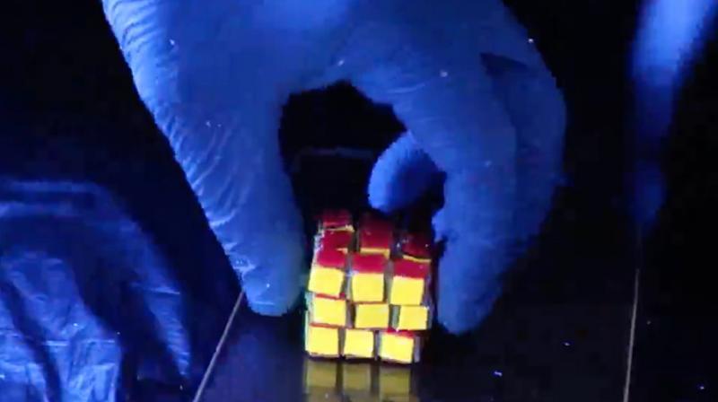 Watch: Squishy Rubik\s Cube can help monitor health conditions