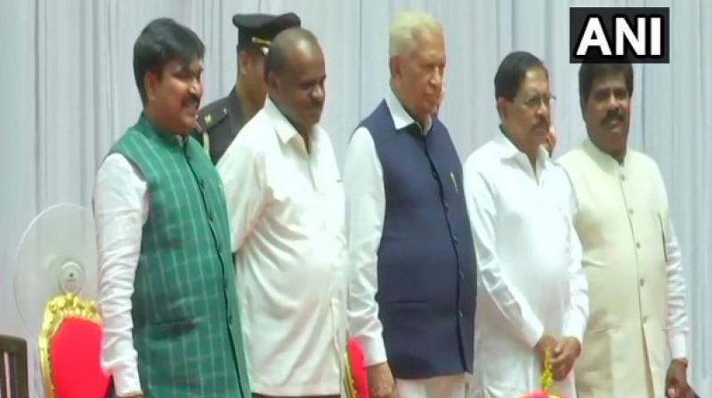 Karnataka cabinet expansion: R Shankar, H Nagesh take oath as state cabinet ministers