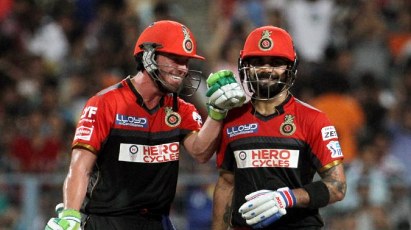 \Hes (Virat Kohli) a great guy and I love playing with him. Hes become a great captain and an even better friend,\ said AB de Villiers. (Photo: BCCI)
