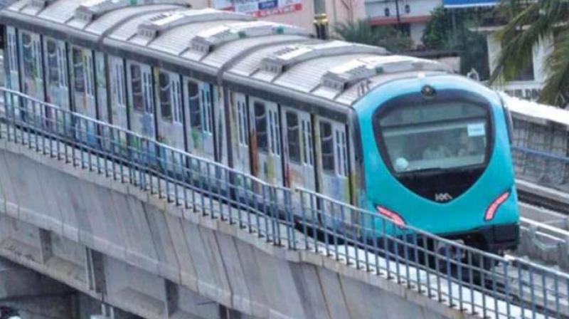 Metro-Ernakulam South metro link has to wait
