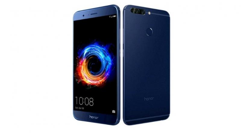 The company launched the same smartphone dubbed as the Honor V9 in China in February.