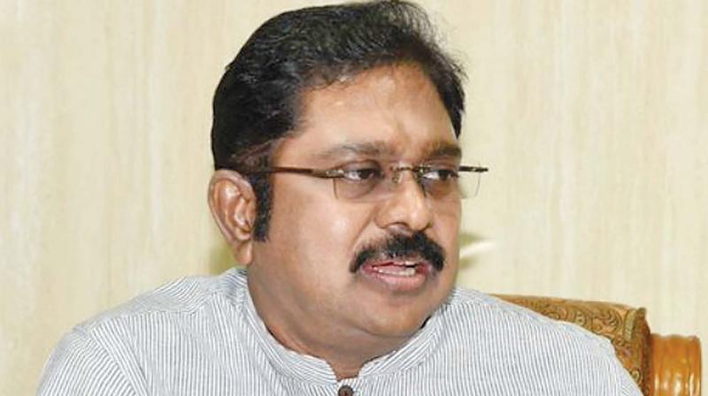 AIADMK deputy general secretary TTV Dhinakaran