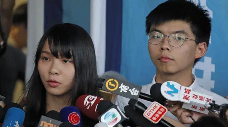 Hong Kong activists freed on bail, protest march banned