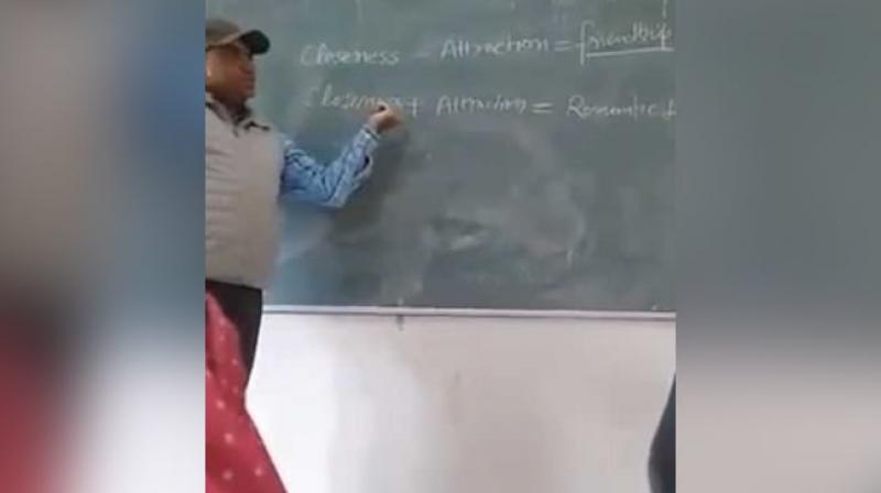 Haryana professor suspended for teaching â€˜love formulaâ€™ to women students