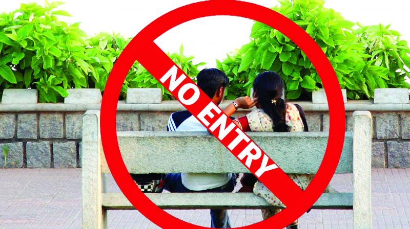 No love birds into Sanjeevaiah Park