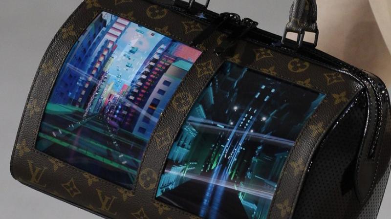Louis Vuitton turns bag in to a portable TV