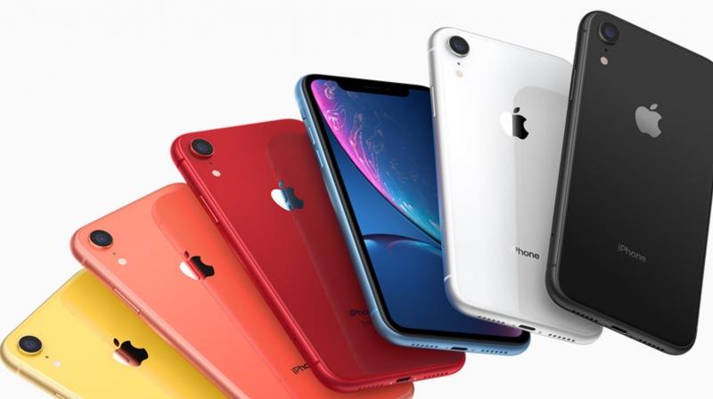 The iPhone XR is the first handset since the iPhone 5C to be launched in a wide range of colour options.