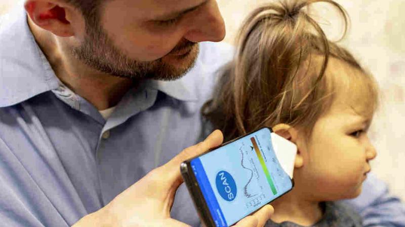 Now, a new phone app detects ear infections in children