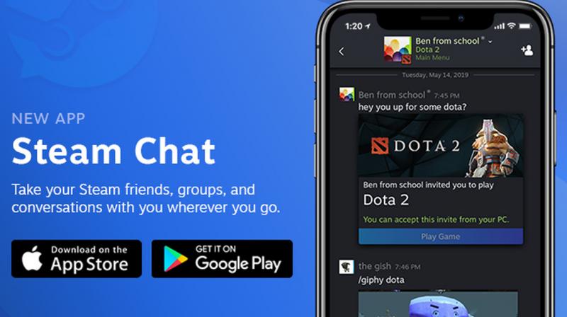 Steam Chat goes mobile, now available on iOS and Android