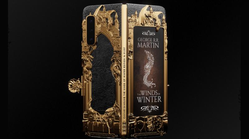 This hideous Game of Thrones Samsung Galaxy Fold can be yours for just Rs 5,71,445