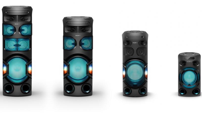 Sony takes your party to the next level with high-power speakers