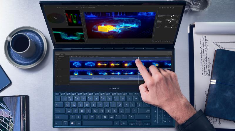 Check out ASUSâ€™ innovative ZenBook Pro Duo laptop
